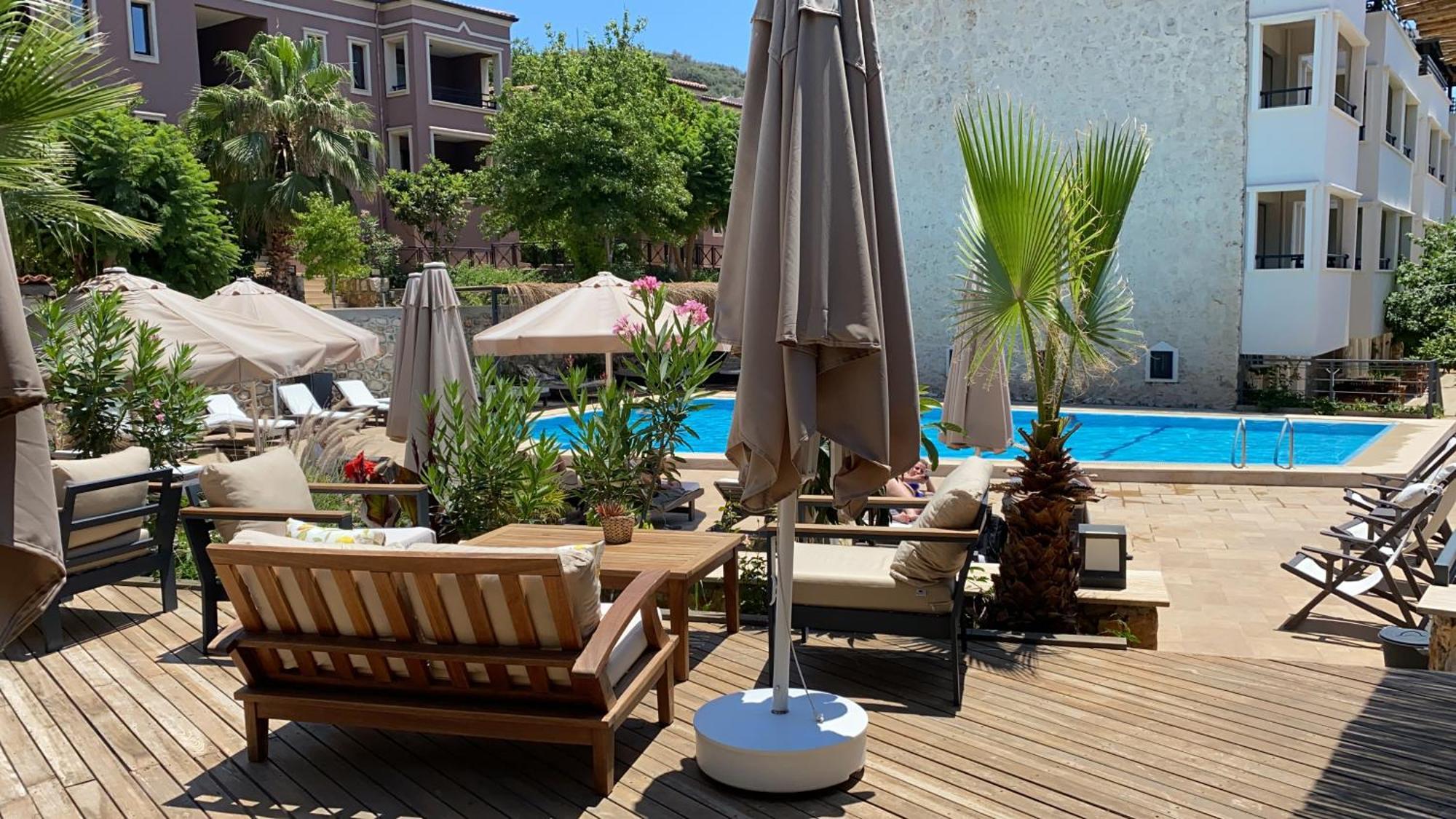 True Blue Boutique Hotel Калкан Екстериор снимка